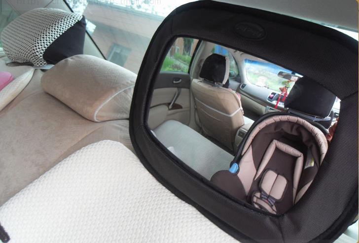 Vista seguridad bebe asiento trasero