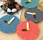 Creative wall clock cartoon children mute wall charts