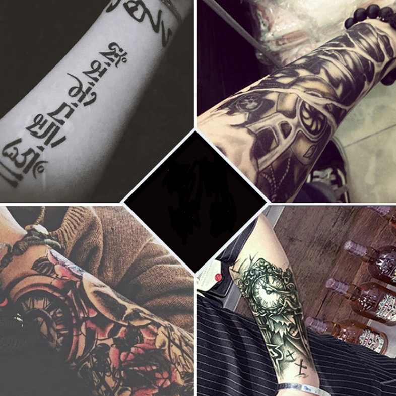 Waterproof tattoo sticker
