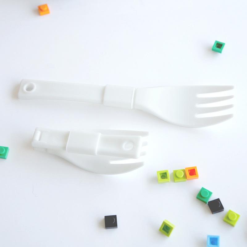 Bento box plastic creative DIY building blocks lunch box