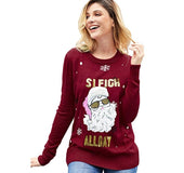 Christmas tree pullover knit sweater