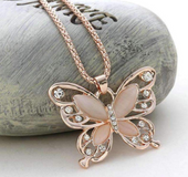 Collar De Espíritu De Mariposa