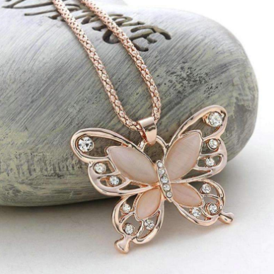Collar De Espíritu De Mariposa