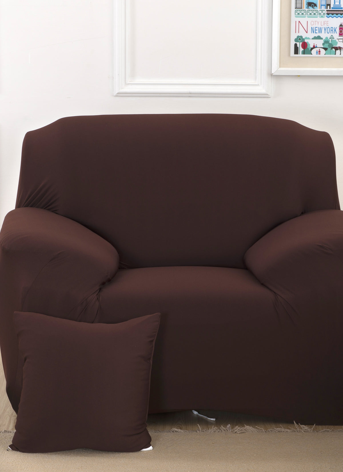 Solid Color Sofa Stretch Sofa Cover