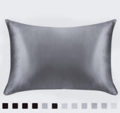 Pillowcase Satin Solid Color Simulation Silk Single Pillowcase Ice Silk Pillowcase