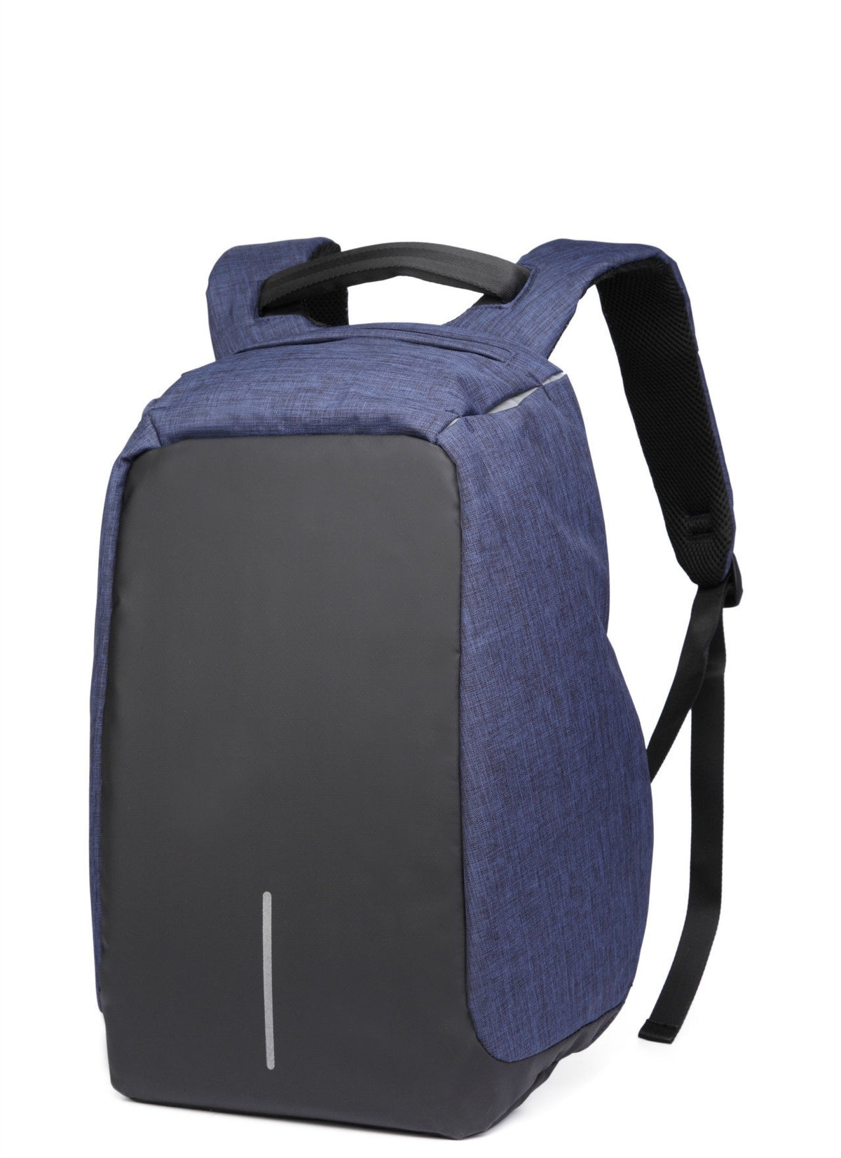 Ozuko new Oxford cloth backpack, fashion casual computer backpack, male creative USB rechargeable anti-theft Backpack