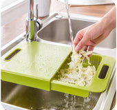 3-in-1 multi-purpose cutting board