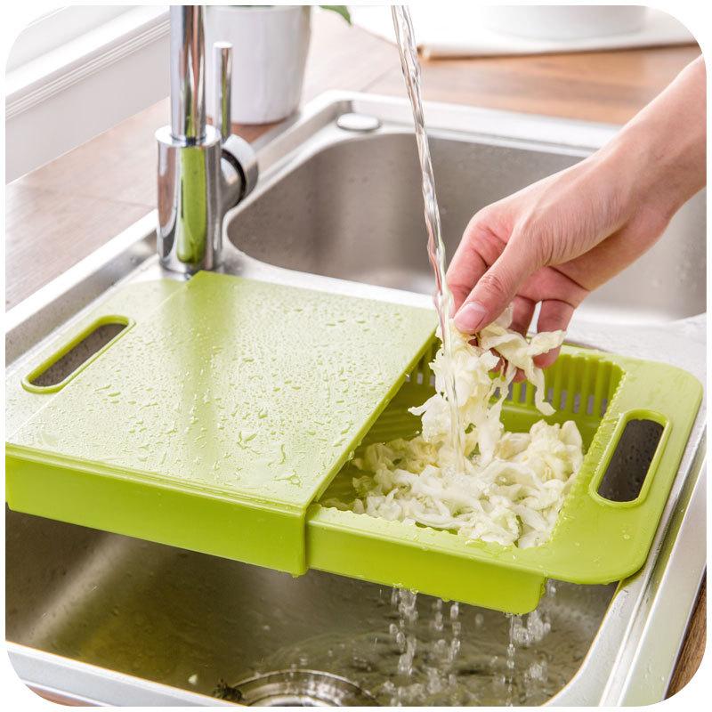 3-in-1 multi-purpose cutting board