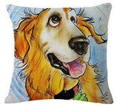Cartoon dog pillowcase