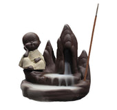 Backflow incense burner