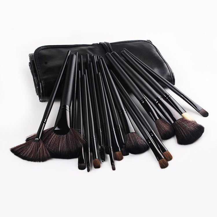 24 pinceles rama maquillaje pincel