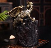 Long inverted incense burner