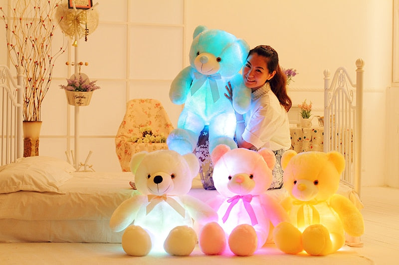 Oso De Peluche Con Luz LED De 50 CM