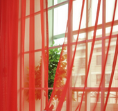Ouneed Cheap Curtains Solid Tulle Modern Curtains for Living Room Transparent Tulle Curtains Window Sheer for the Bedroom*23