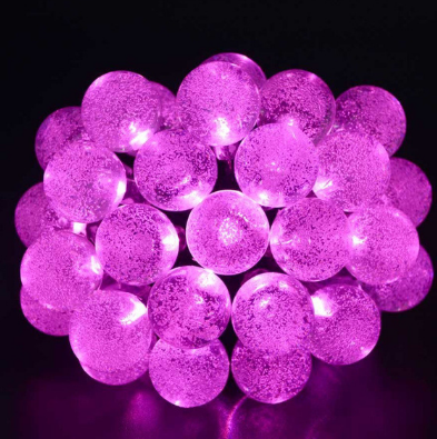 20/30 pcs 5/6.5 m crystal solar power of the led lamp string lights christmas lights solar garden outdoor decoration for christmas