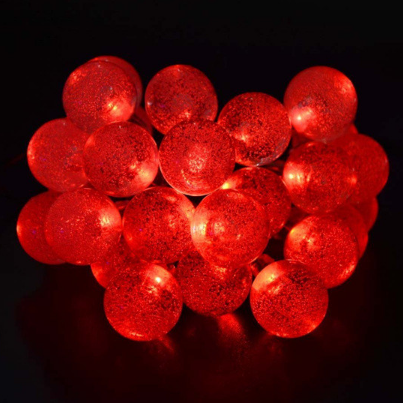 20/30 pcs 5/6.5 m crystal solar power of the led lamp string lights christmas lights solar garden outdoor decoration for christmas