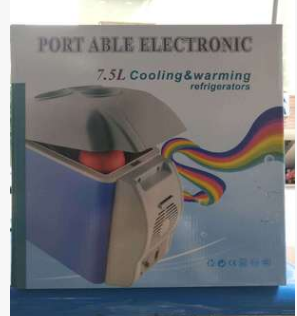Portable 7.5L Mini Auto Fridge Car Refrigerator