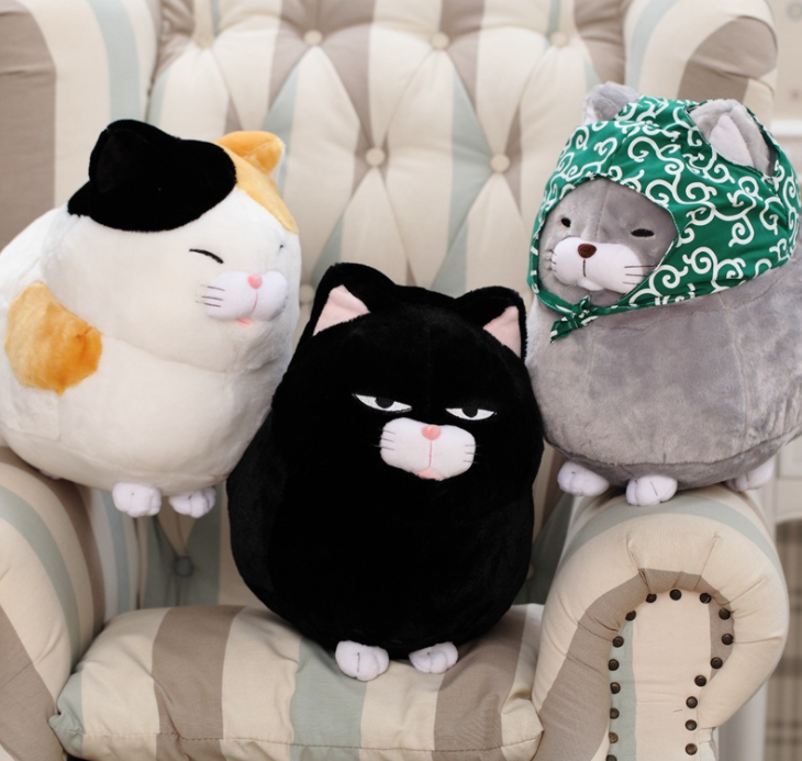 2016 cute kitty doll, simulation cat plush toys, creative cat plush toys, free shipping!