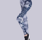 Printed sports yoga pants Yoga tops