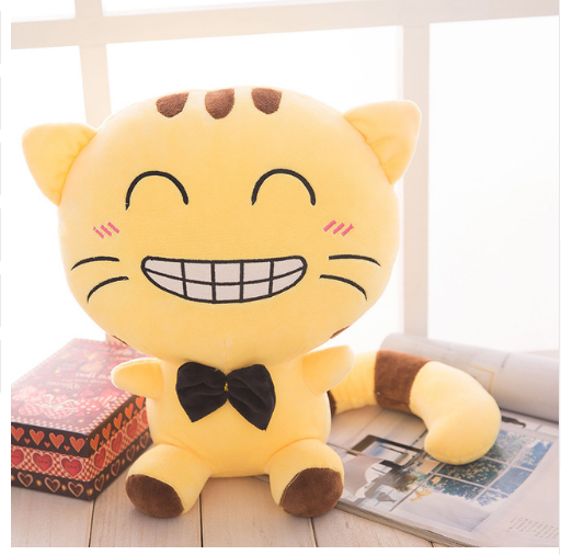 Cute creative cat doll plush toy birthday gift girl doll doll big face cat doll
