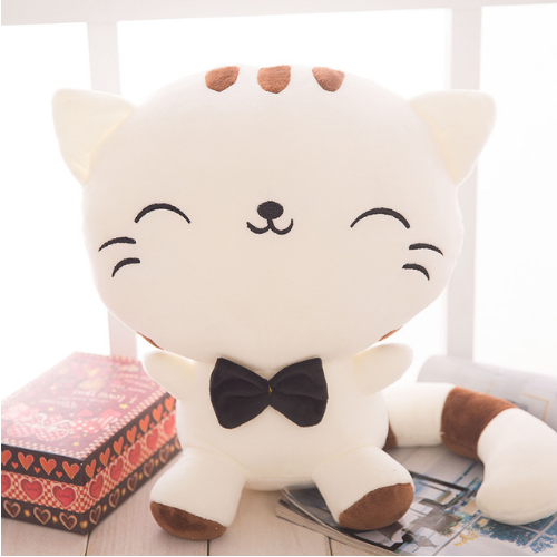 Cute creative cat doll plush toy birthday gift girl doll doll big face cat doll