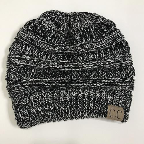 Messy Bun Beanie