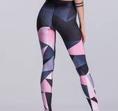 Sport Trousers Sport Pants Women Elastic Printed Yoga Pants Yoga Leggings Running Tights Sport Leggings Gym Clothes Fitness Yoga