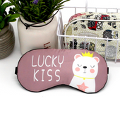 Sleeping Mask Eyepatch Eye Cover Cotton Creative Lovely Cartoon for Eye Cat/Panda/Dog Travel Relax Sleeping Aid MP0107