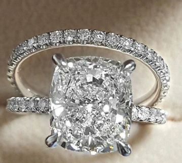 Fashion Diamond Zircon Lady Ring