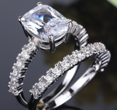 Fashion Diamond Zircon Lady Ring