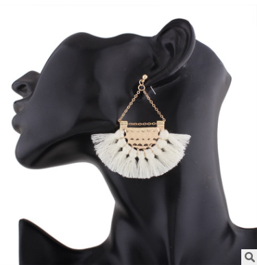 Tassel earrings female