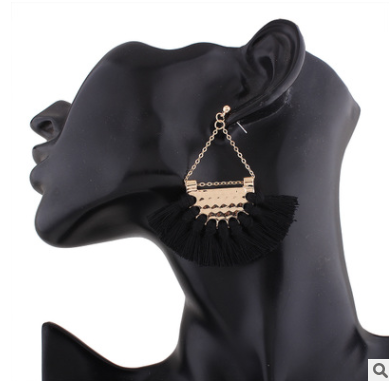 Tassel earrings female