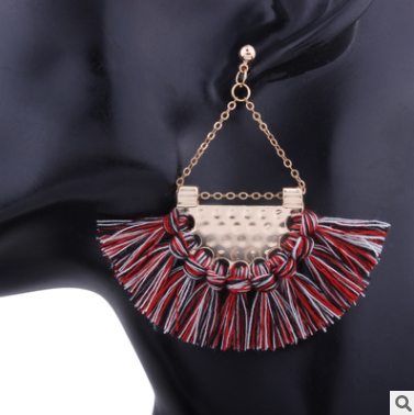 Tassel earrings female