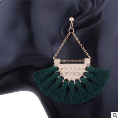 Tassel earrings female