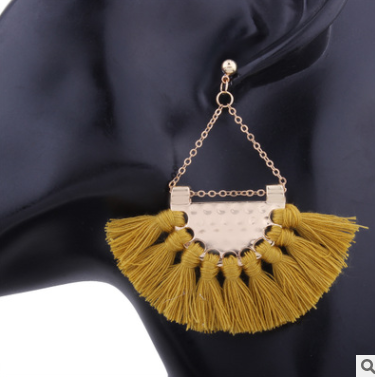 Tassel earrings female