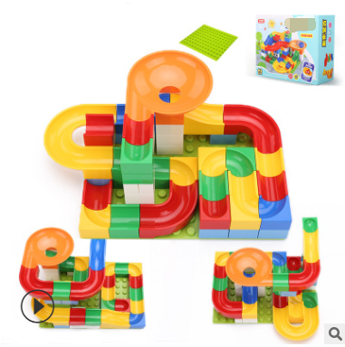 Assembled Slide Puzzle Blocks Toys 3-10 Years Old Boy Toy