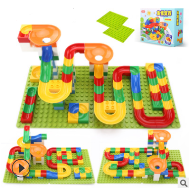 Assembled Slide Puzzle Blocks Toys 3-10 Years Old Boy Toy