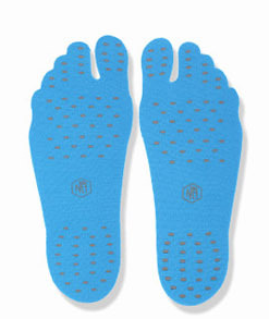 Plantilla deportiva antideslizante invisible para playa al aire libre