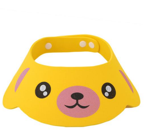 Sombrero de ducha de bebé ajustable para niños y niñas