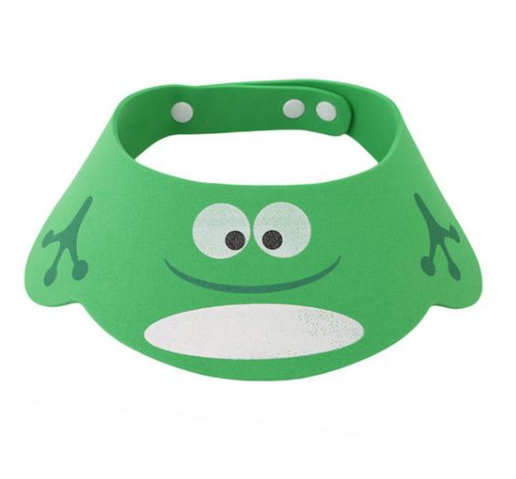 Sombrero de ducha de bebé ajustable para niños y niñas