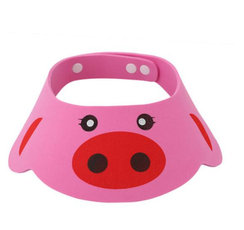 Sombrero de ducha de bebé ajustable para niños y niñas