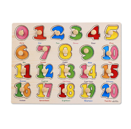 Cognitive wooden puzzle early education educational toys