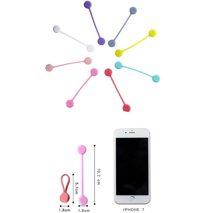 Hot Magnet Headset Winder Mobile Phone Headphone Winder Headphone Hub Data Line Winder