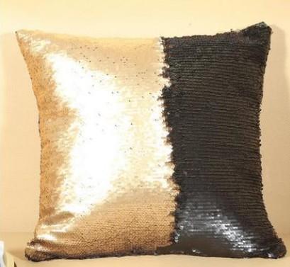 Double color double color encrypt bolster cover pillow case