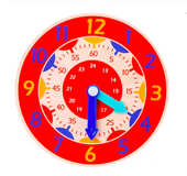 Children Montessori Wooden Clock Toy