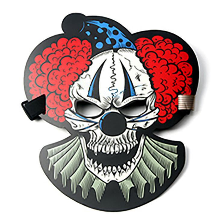 Design Sound Activated Halloween EL Party Mask
