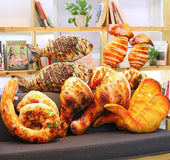 Creative personality simulation food pillow spoof chicken leg pillow