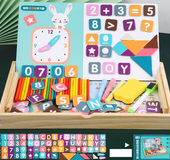 Magnetic stickers puzzle children's educational toys