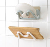 Punch-free wall hanging pot rack