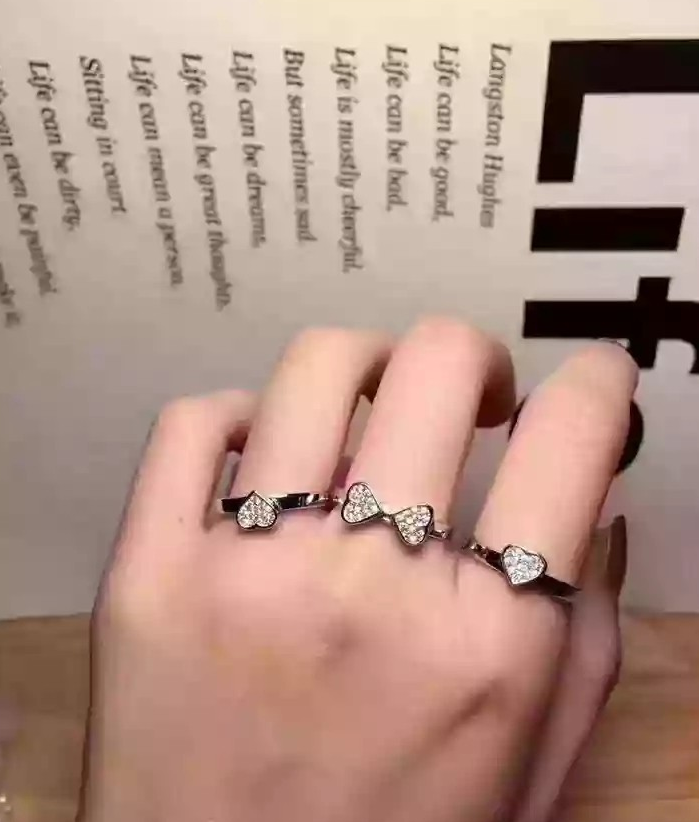 S925 Sterling Silver Clover Ring